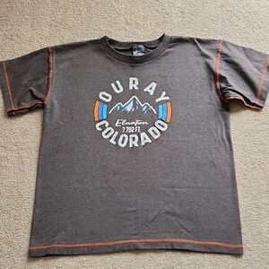 Ouray Colorado Kids T-Shirt - Gray 14/16